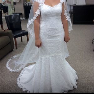 Ivory dress from Marcella’s Bridal